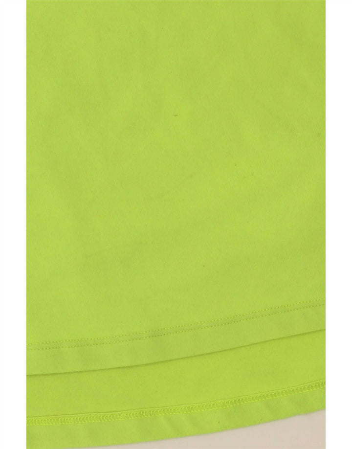 Мужской пуловер с воротником на молнии Nike Dri Fit 2XL, зеленый полиэстер