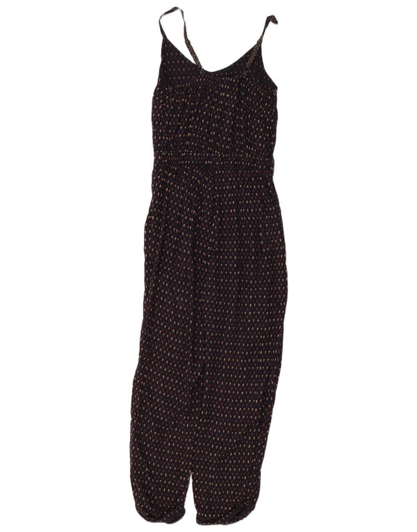 Женский комбинезон FAT FACE UK 6 XS Темно-синий с цветочным принтом из вискозы