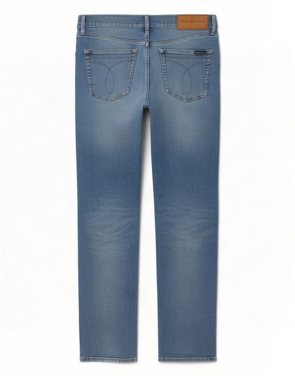 Мужские прямые джинсы Calvin Klein W31 L32, синий хлопок
