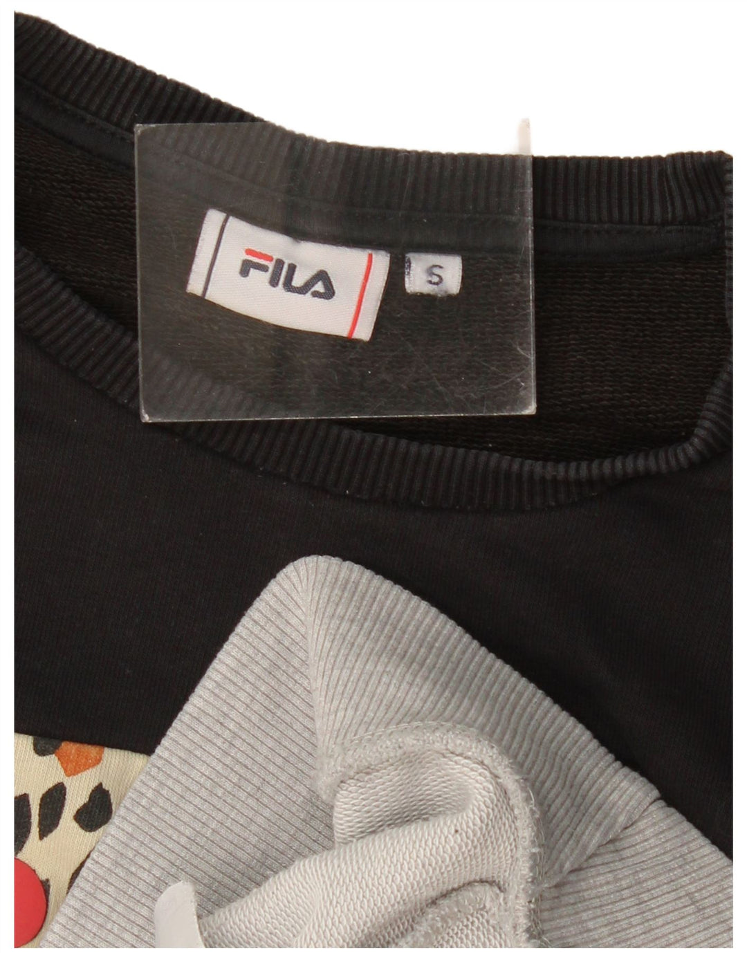 Женский джемпер с рисунком Fila UK 10, маленький, разноцветный