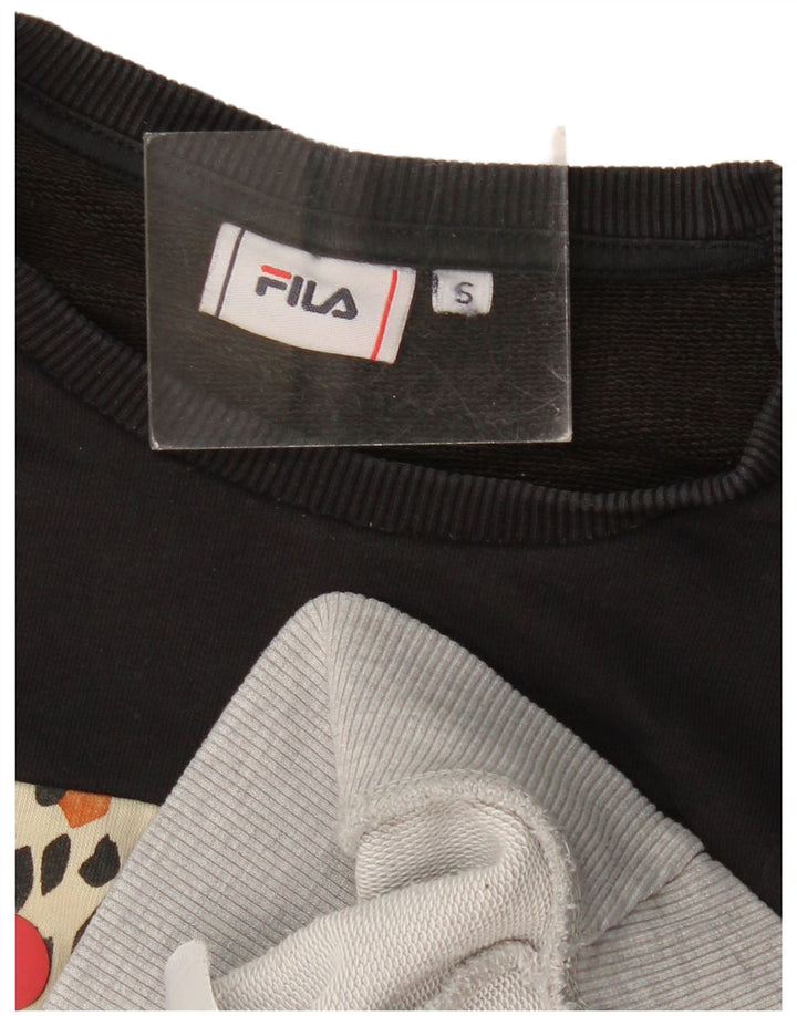 Женский джемпер с рисунком Fila UK 10, маленький, разноцветный