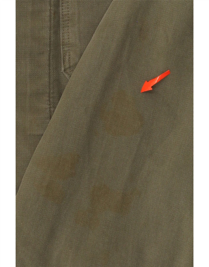 Винтажная мужская куртка в стиле милитари UK 36, маленький хаки