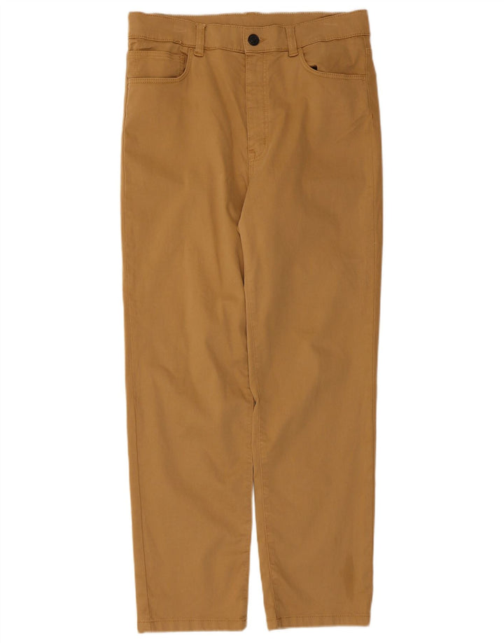 Massimo Dutti Женские прямые повседневные брюки EU 40 Medium W30 L26 Бежевые