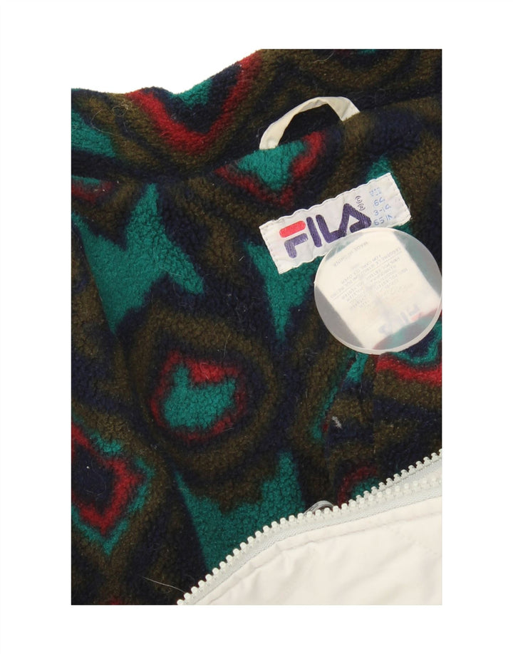 Стеганая куртка Fila для девочек 13-14 лет, серый полиэстер