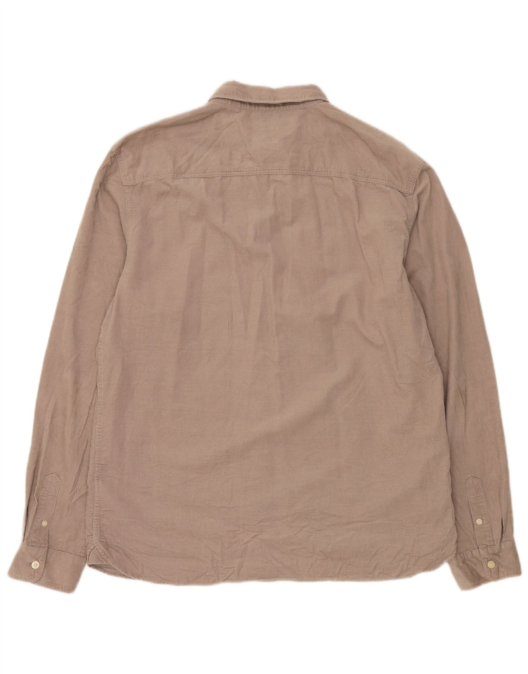 Мужская вельветовая рубашка ALL SAINTS XL, бежевый хлопок
