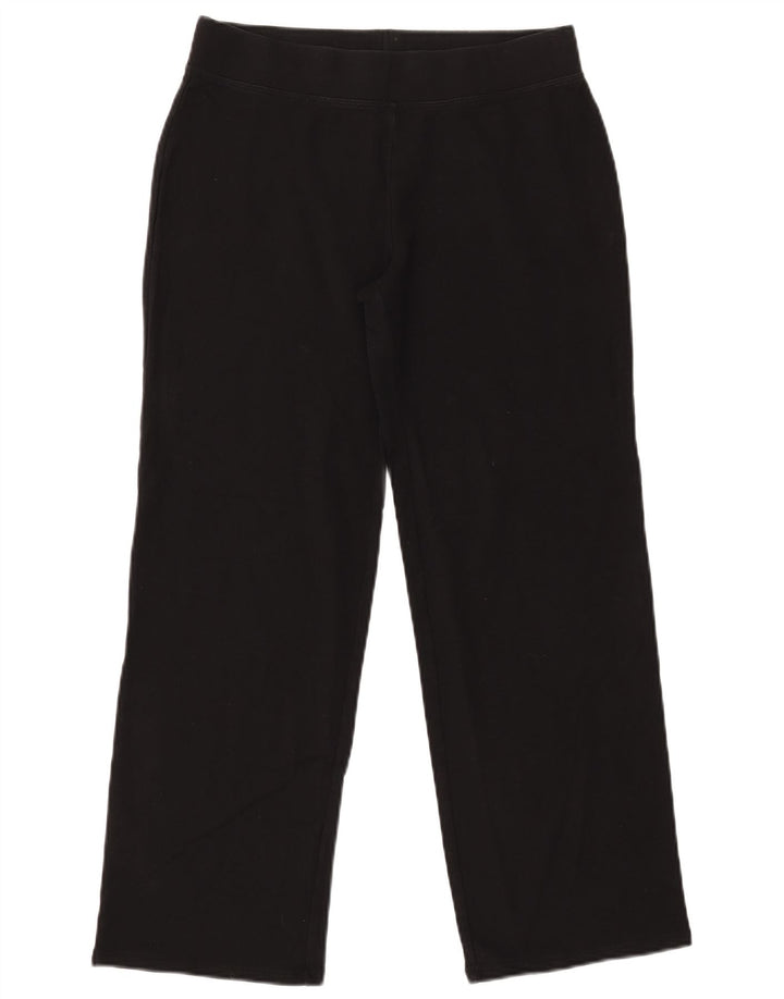 Женские спортивные брюки Marks & Spencer UK 12, средний черный, хлопок