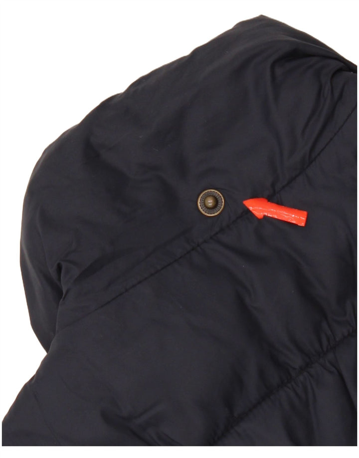 Женский утепленный жилет Barbour UK 8, маленький размер, темно-синий, полиамид