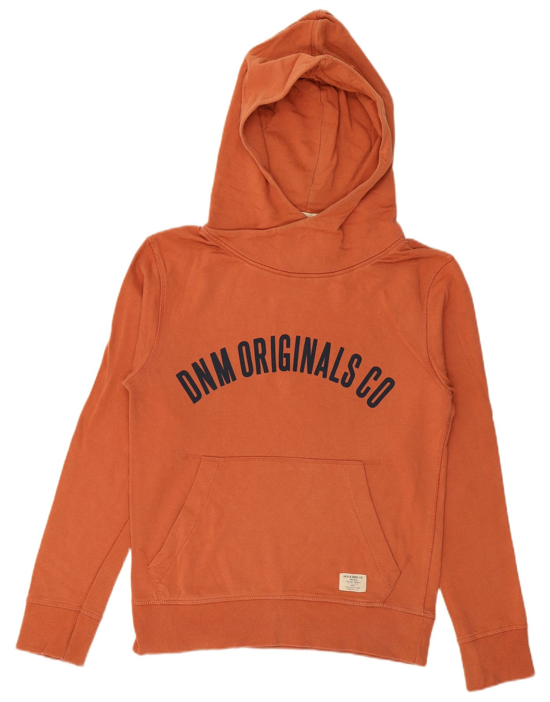 Мужской джемпер с капюшоном JACK & JONES, маленький оранжевый
