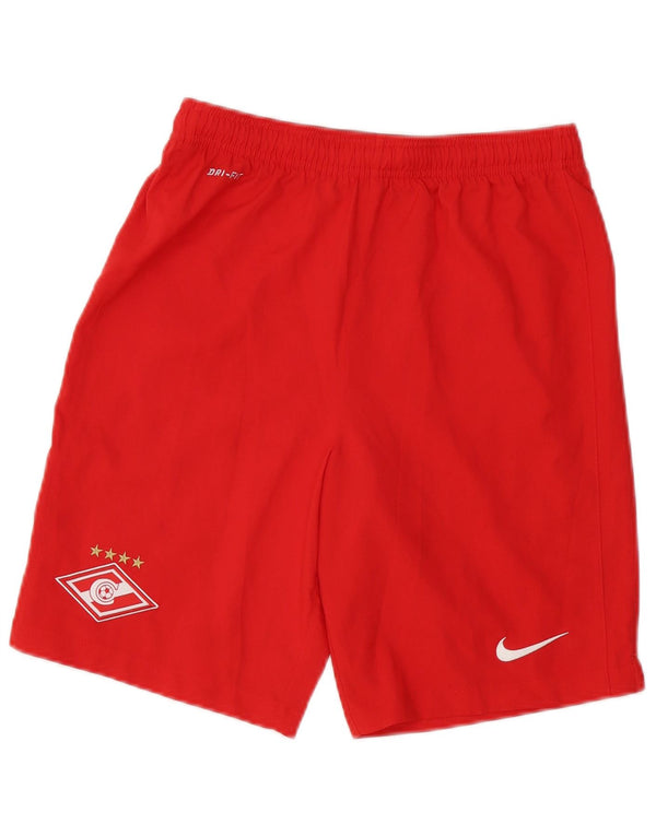 Спортивные шорты Nike для мальчиков ФК Спартак Москва с графическим рисунком 13-14 лет XL, красные