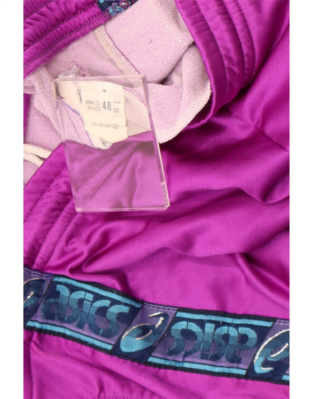 Женские спортивные брюки Asics с графическим рисунком IT 48 XL Фиолетовый полиамид