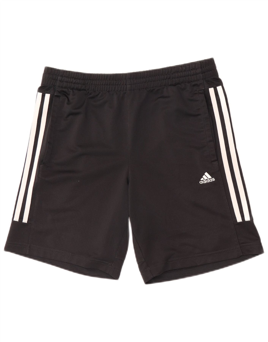Спортивные шорты Adidas для мальчиков 13-14 лет, черный полиэстер