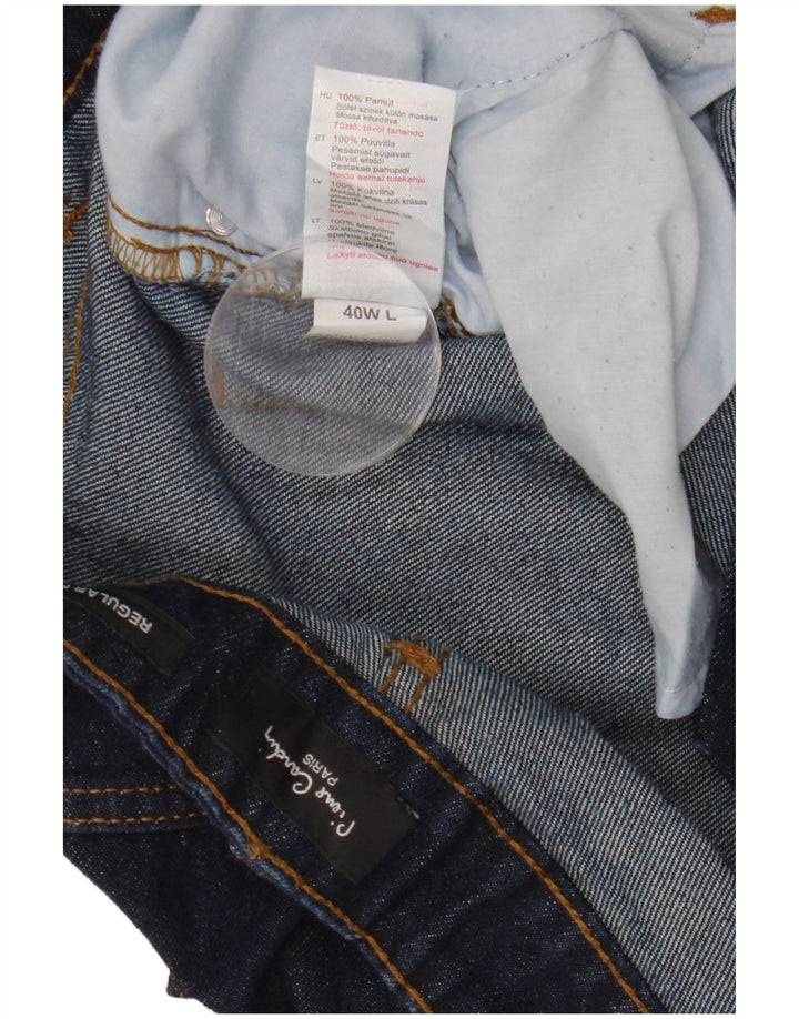 Мужские прямые джинсы PIERRE CARDIN Paris Regular Fit W40 L33 Темно-синие