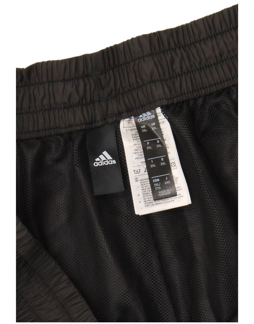 Мужские спортивные брюки Adidas Joggers 2XL, черный полиэстер