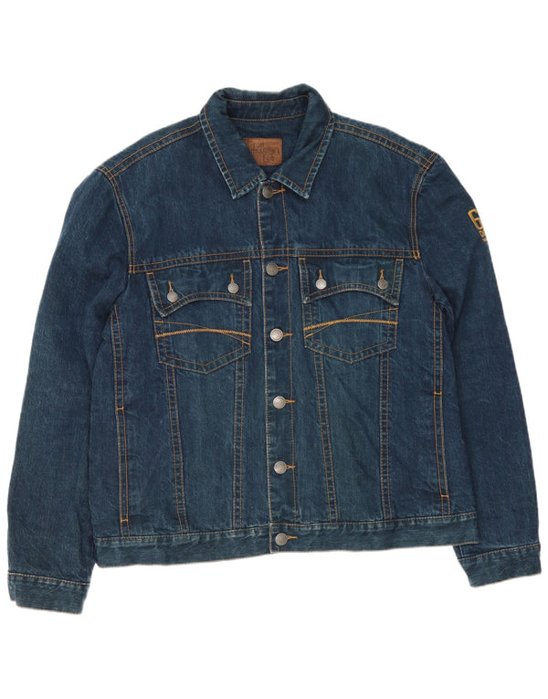Мужская джинсовая куртка Tom Tailor UK 44 2XL, синяя, хлопок