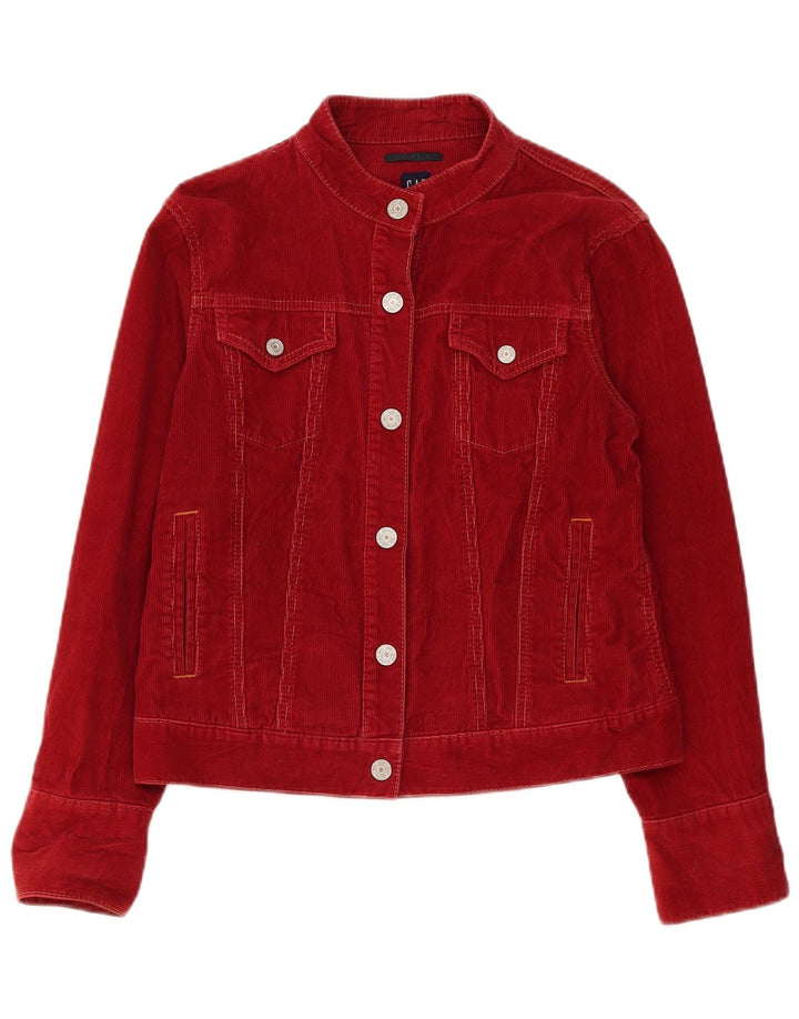Женская вельветовая куртка Gap UK 16, большая красная