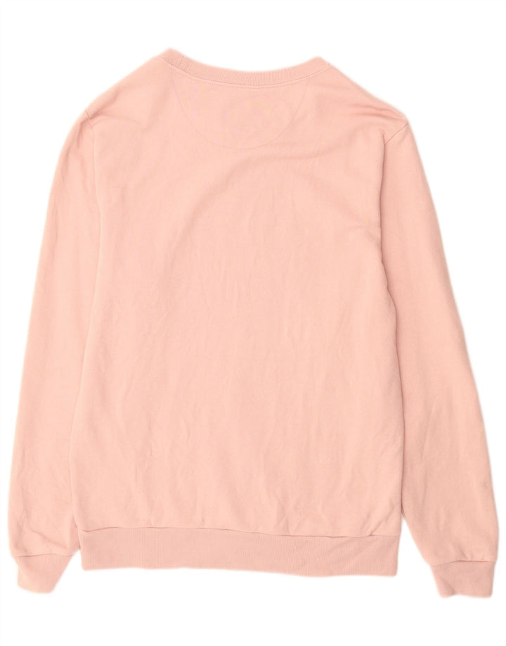 Мужской свитшот с рисунком JACK WILLS, хлопковый джемпер среднего розового цвета