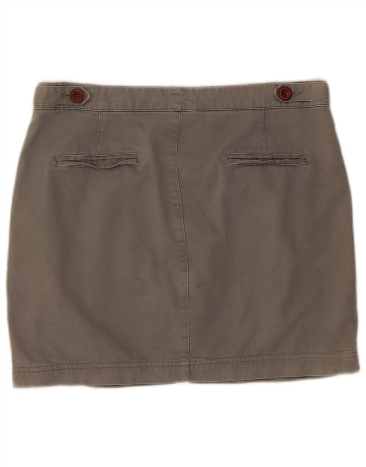 Женская мини-юбка Zara Trafaluc с завязками EU 42, большая W32, серая