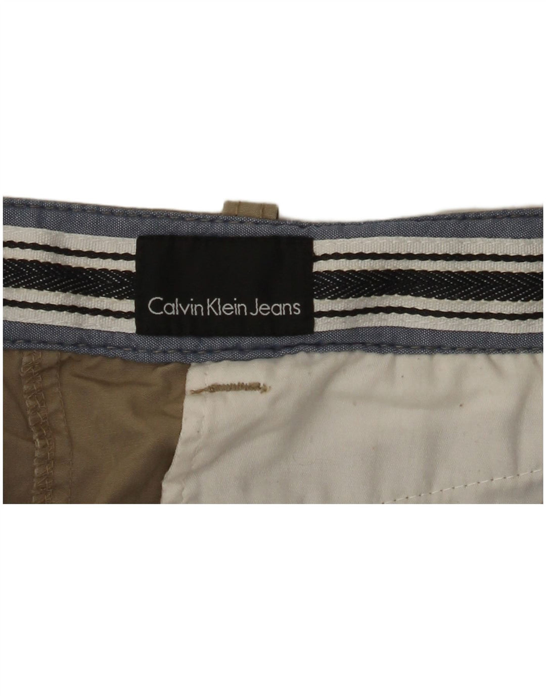 CALVIN KLEIN Womens Cargo Skirt W29 Medium  Beige
