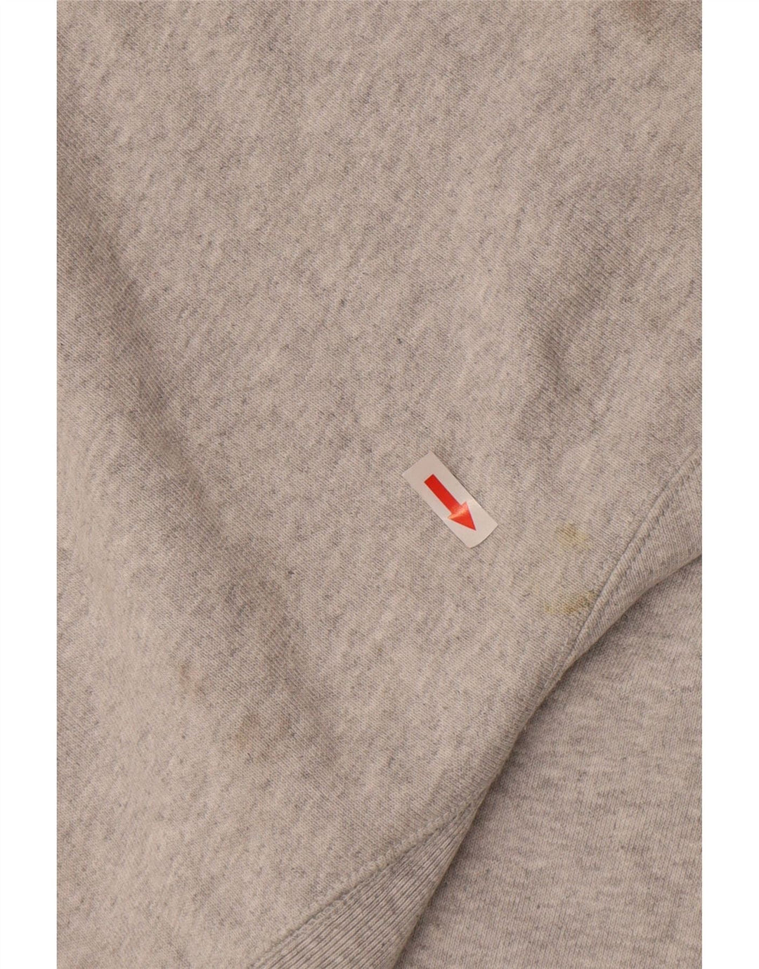 Мужской свитер с обратным плетением Champion, маленький серый хлопковый джемпер