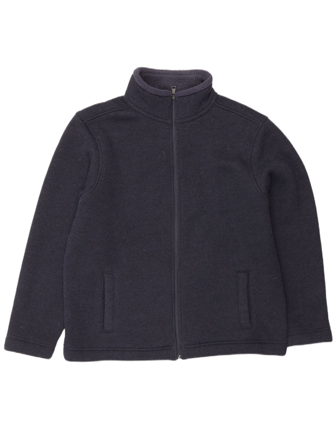 Мужская куртка-бомбер Marks & Spencer UK 42 XL, темно-синий полиэстер
