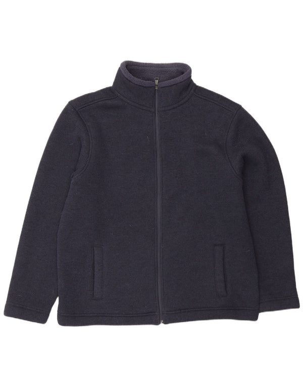 Мужская куртка-бомбер Marks & Spencer UK 42 XL, темно-синий полиэстер