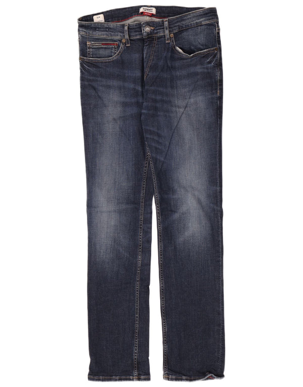Мужские узкие джинсы Tommy Hilfiger W32 L32 синие, хлопок