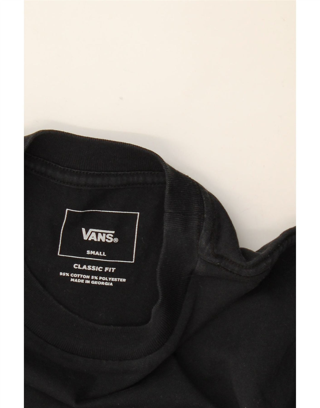 Мужская футболка классического кроя VANS, маленький серый цвет, хлопок