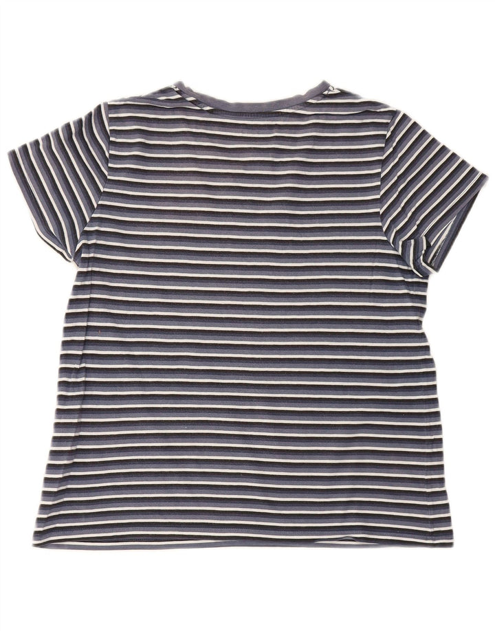 Женская футболка Levi's Top UK 12 Medium Темно-синяя полоска