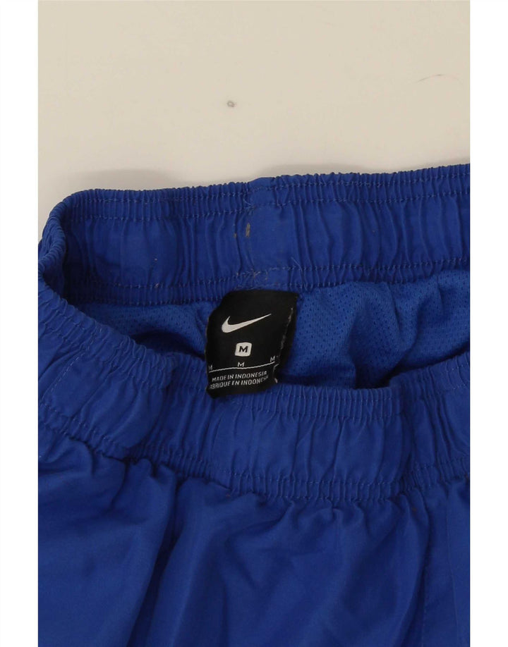 Мужские спортивные шорты Nike среднего синего цвета