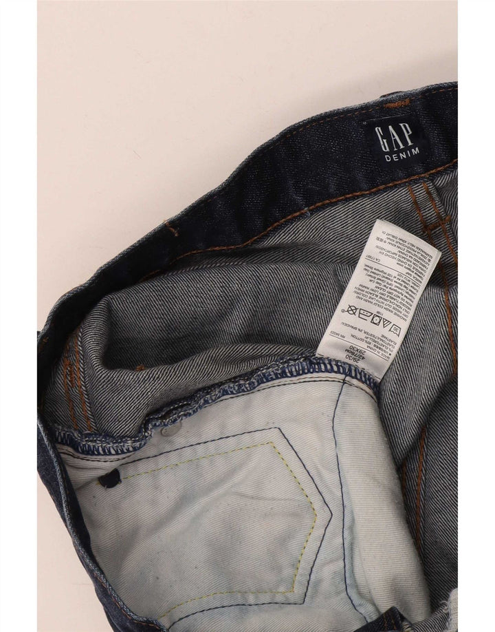 Мужские узкие джинсы Gap W29 L30, темно-синий хлопок