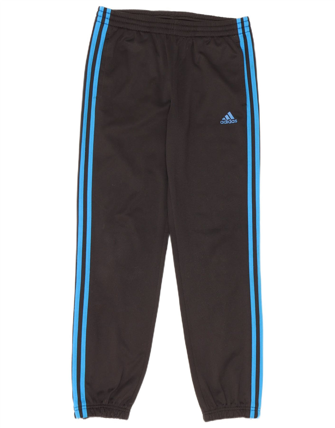 Спортивный костюм Adidas для мальчиков, брюки для бега, 13-14 лет, черный полиэстер