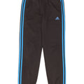 Спортивный костюм Adidas для мальчиков, брюки для бега, 13-14 лет, черный полиэстер
