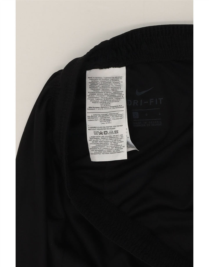 Мужские спортивные шорты Nike Dri Fit, большие черные, полиэстер