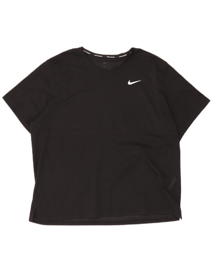 Мужская футболка Nike Dri Fit 2XL, черный полиэстер