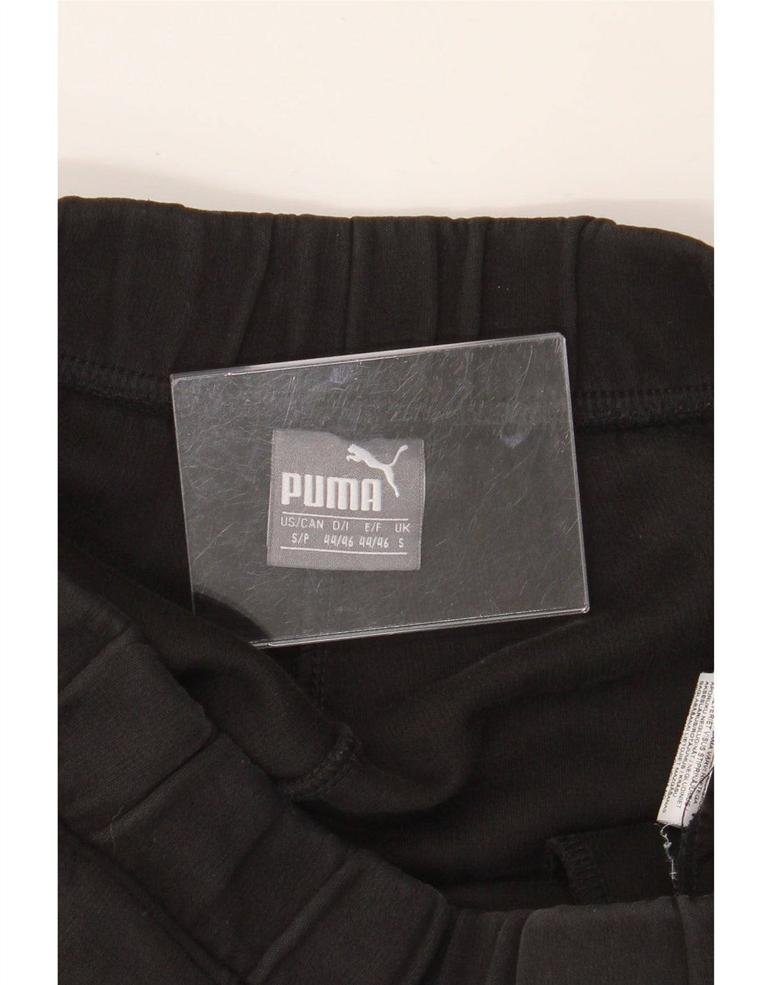 PUMA Mens Tracksuit Trousers Joggers Small Black Cotton Vintage Puma and Second-Hand Puma from Messina Hembry 