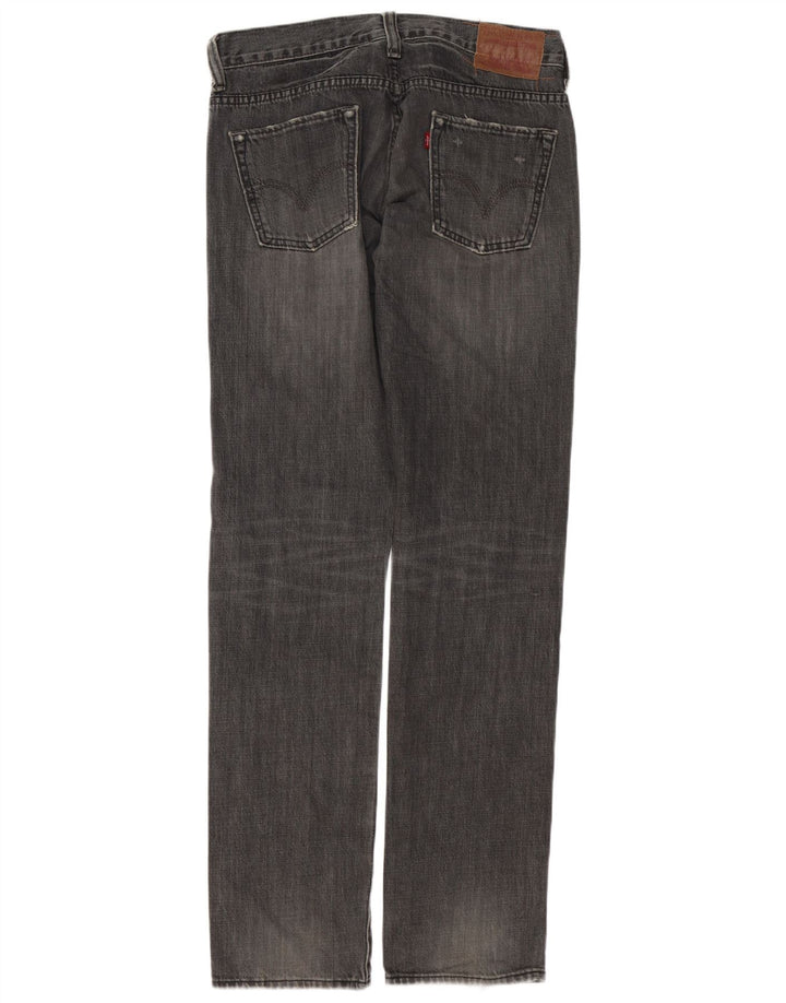 Мужские джинсы скинни Levi's 511 W34 L34 Серый хлопок