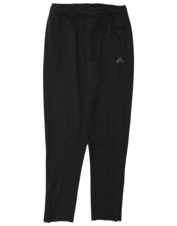 Adidas Boys Aeroready Tracksuit Trousers 13-14 Years Black Polyester