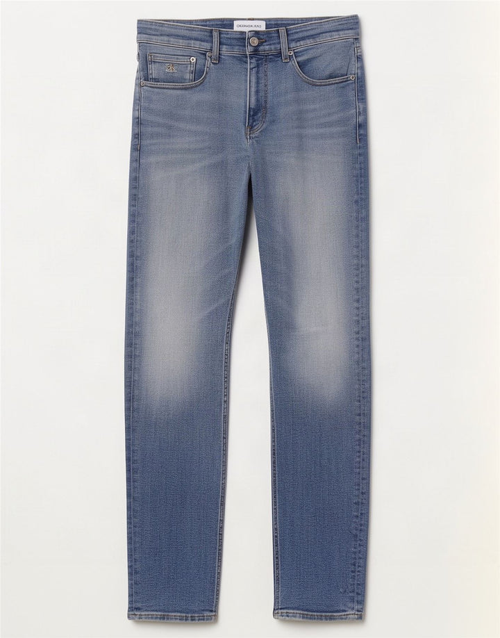 Мужские узкие джинсы Calvin Klein W31 L32, синий хлопок