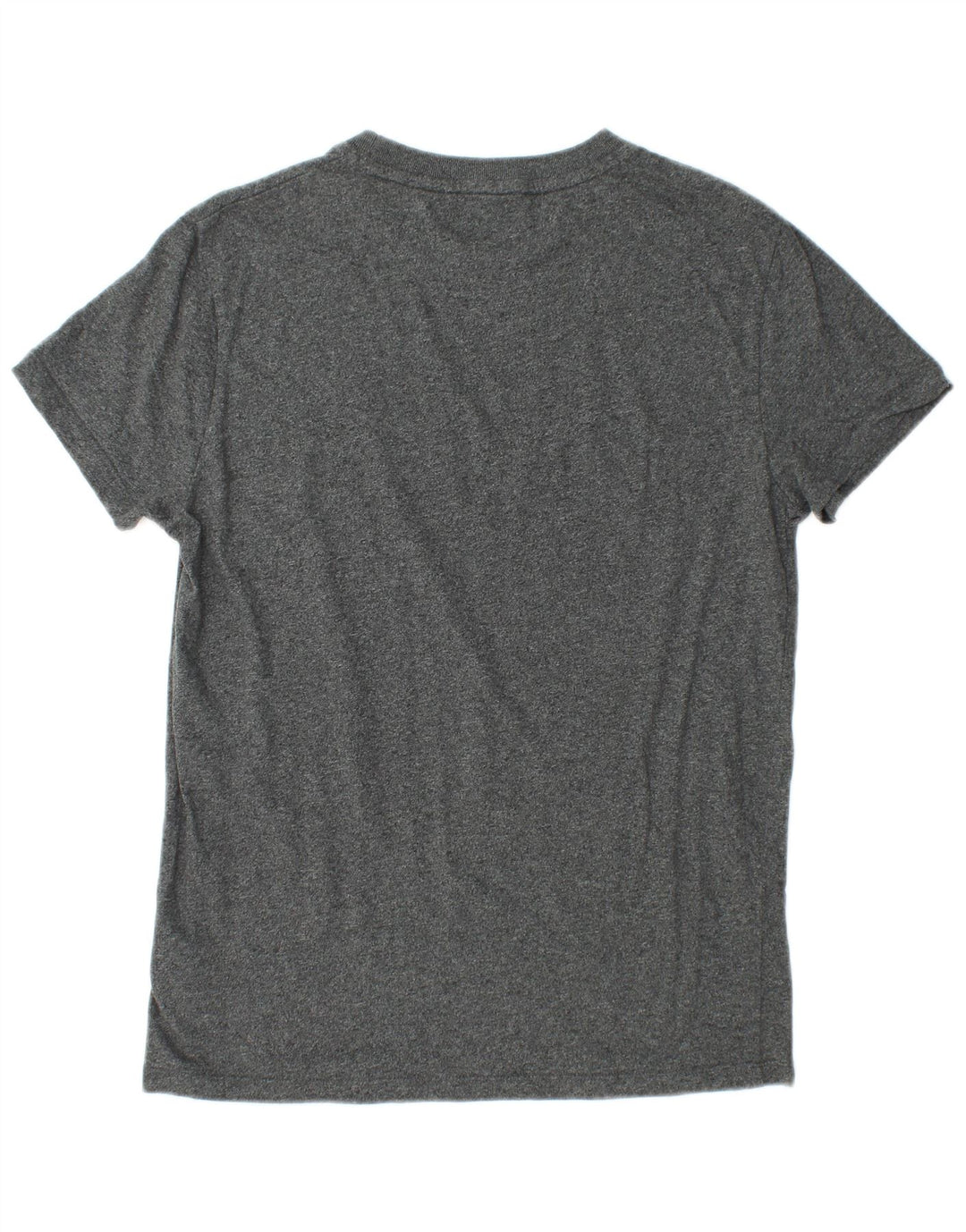 SUPERDRY Мужская футболка из хлопка среднего серого цвета с крапинками