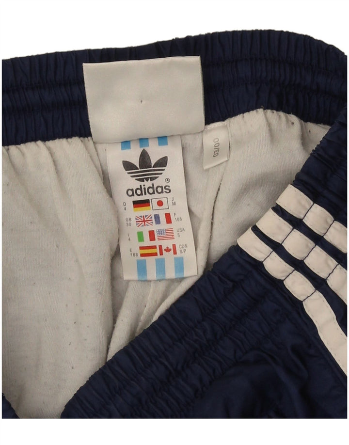 Мужские спортивные брюки Adidas Joggers среднего размера, темно-синие, полиэстер