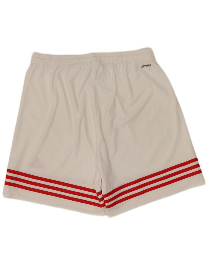 Мужские спортивные шорты ADIDAS Climalite, большие белые, полиэстер