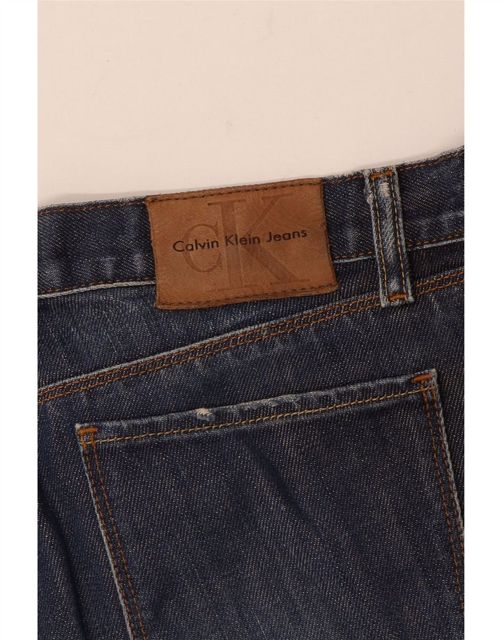 Женские джинсы Bootcut Calvin Klein W28 L29 Темно-синие