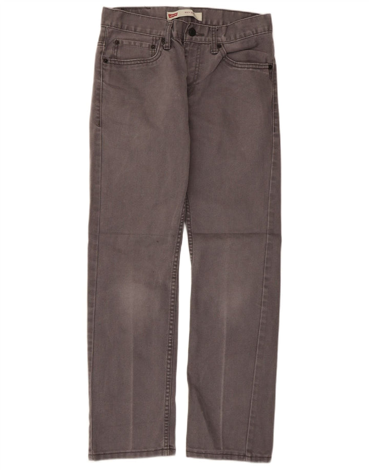 Джинсы Levi's 511 Slim для мальчиков 15-16 лет W28 L28 Серый хлопок