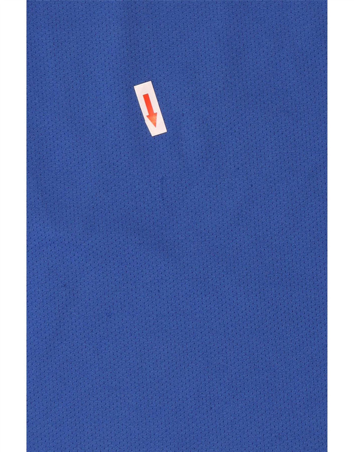 Мужская футболка Nike Dri Fit, большой синий полиэстер