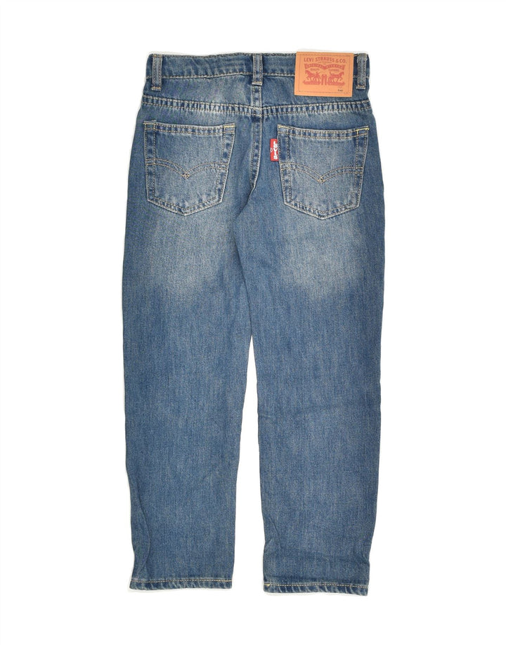 LEVI'S Girls 502 Distressed Regular Tapered Jeans 5-6 Years W22 L19  Blue | Vintage Levi's | Thrift | Second-Hand Levi's | Used Clothing | Messina Hembry 