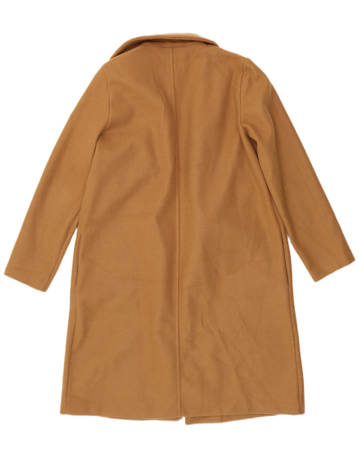 Zara Женское открытое пальто UK 18 XL Коричневое