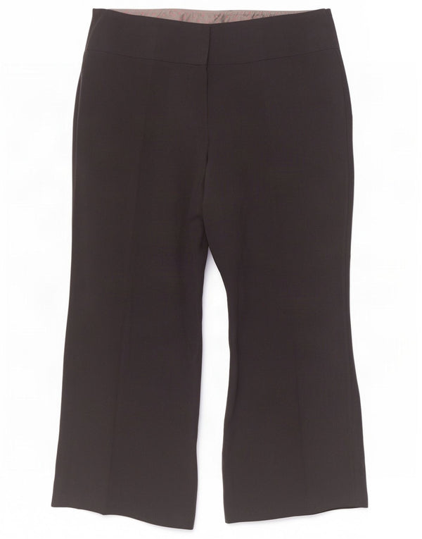 Женские повседневные широкие брюки Marks & Spencer UK 18 XL W38 L28 черные