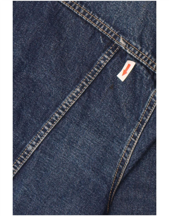 Мужская джинсовая куртка Benetton UK 42 XL, синяя, хлопок
