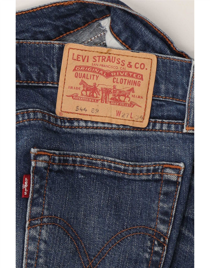 Женские джинсы Levi's 544 Bootcut W27 L28 синие