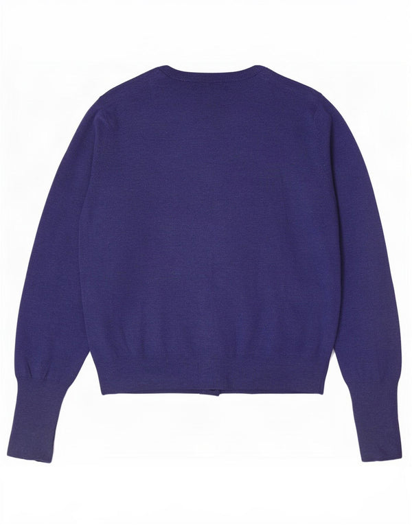Женский кардиган Marks & Spencer UK 12, средний синий вискоза